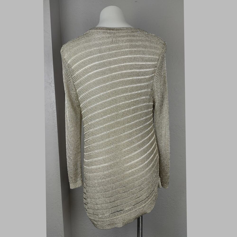 Chico's Shine Detail Amelie Pullover Tunic Chico's Size 2 (Large/12) - Picture 4 of 16